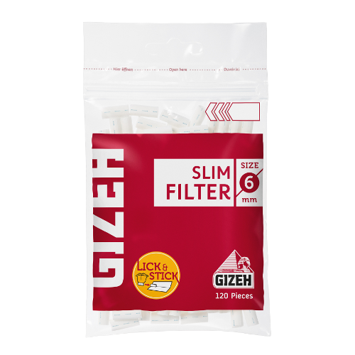 GIZEH Slim cigaretové filtry 120 ks