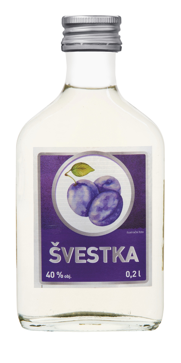 OLANDO Švestka 40 % 16 x 200 ml