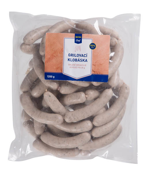 METRO Chef Klobásky grilovací chlaz. 48 x 25 g