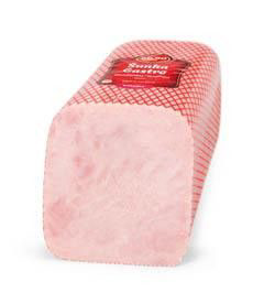 KOSTELECKÉ UZENINY Šunka standard gastro chlaz. váž. cca 3,8 kg