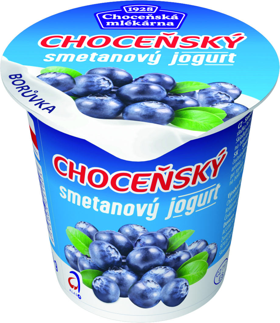 Choceňská mlékárna Choceňský Jogurt smetanový mix I. chlaz. 10 x 150 g