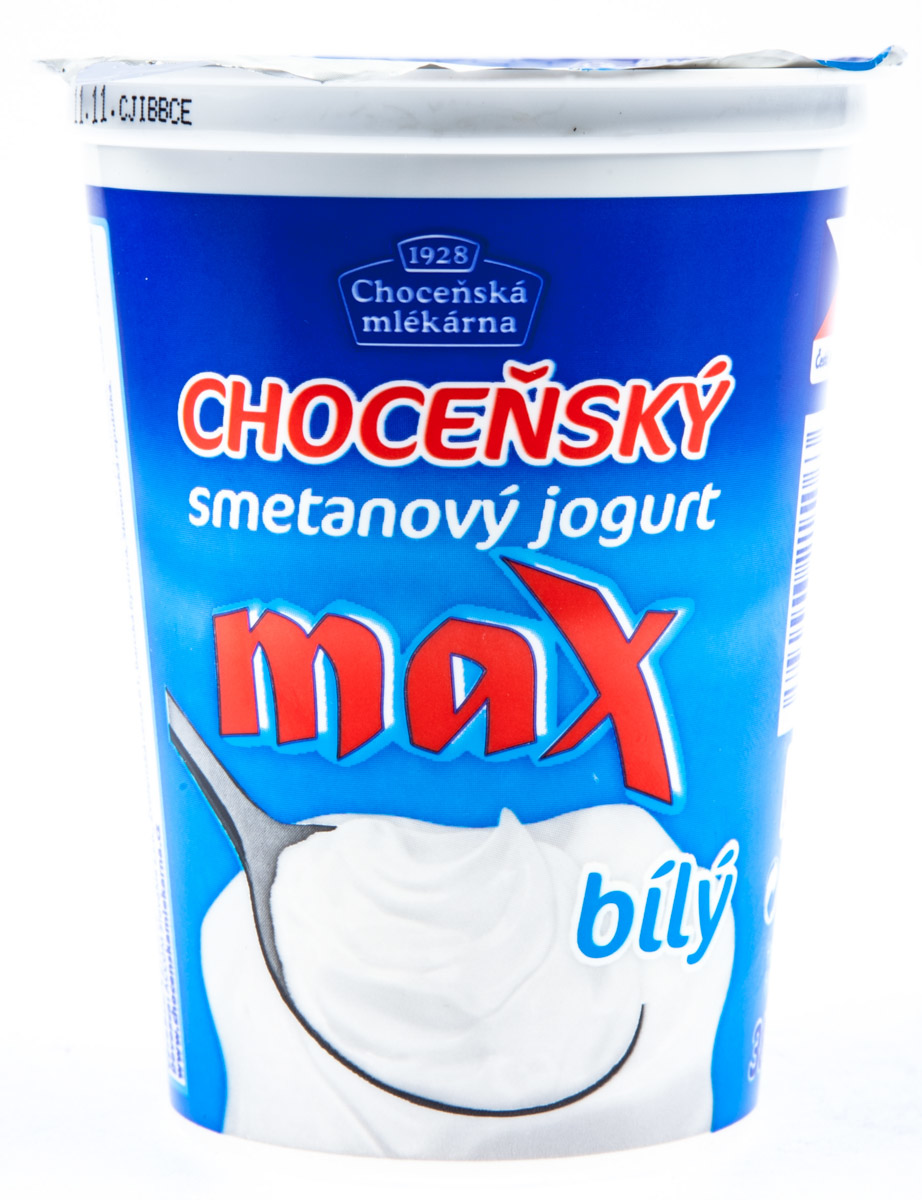 Choceňská mlékarna Choceňský Max Jogurt smetanový bílý chlaz. 330 g