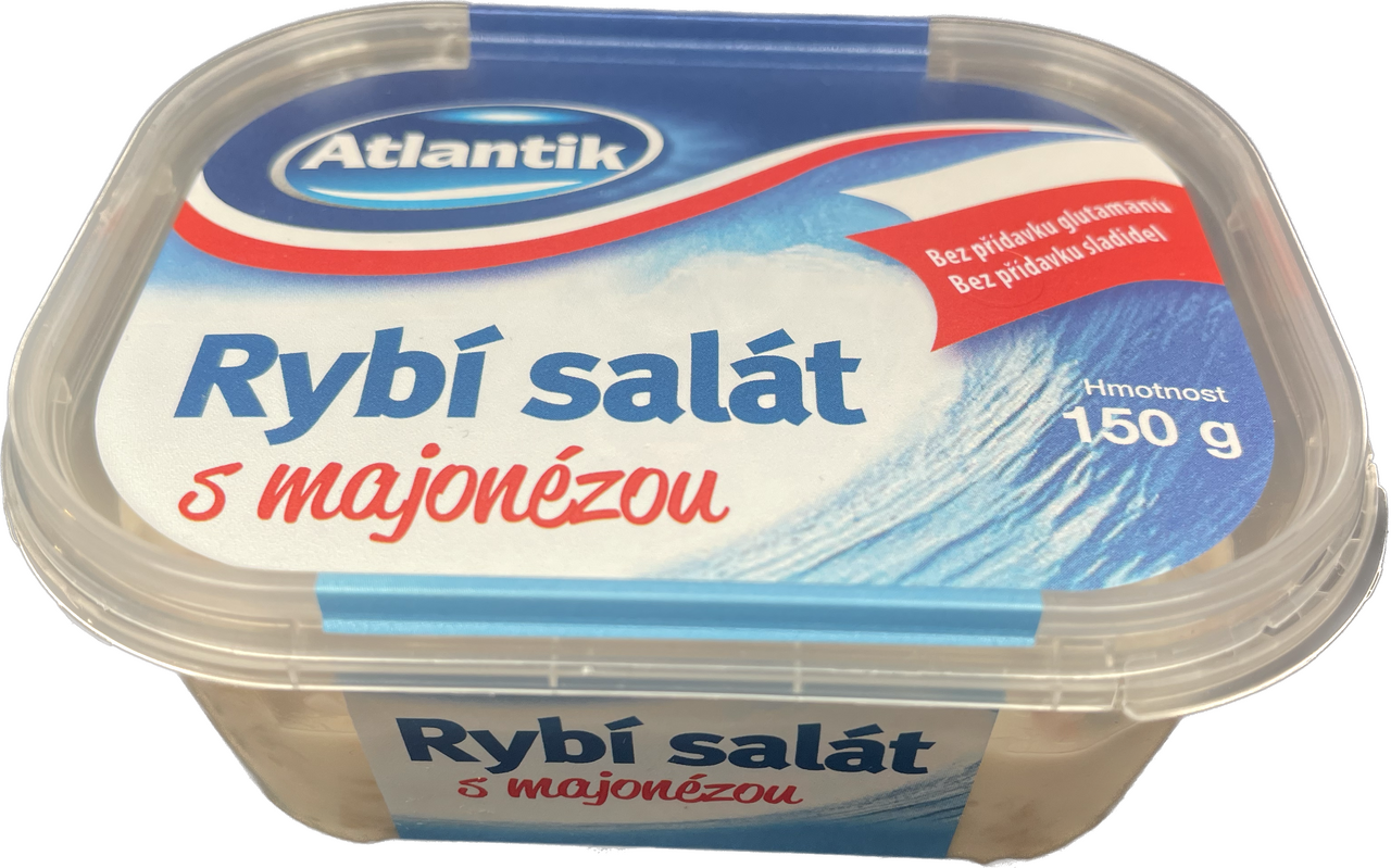 Salát rybí s majonézou chlaz. 4 x 150 g