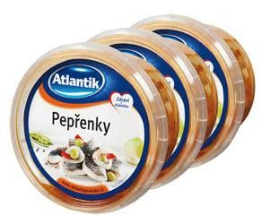 Atlantik Pepřenky chlaz. 3 x 150 g