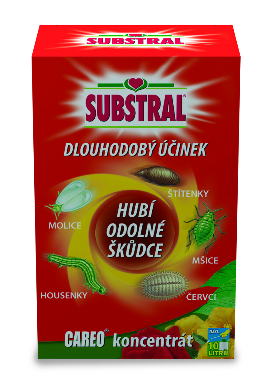 Koncentrát na odolné škůdce Substral Careo 100ml 1 ks