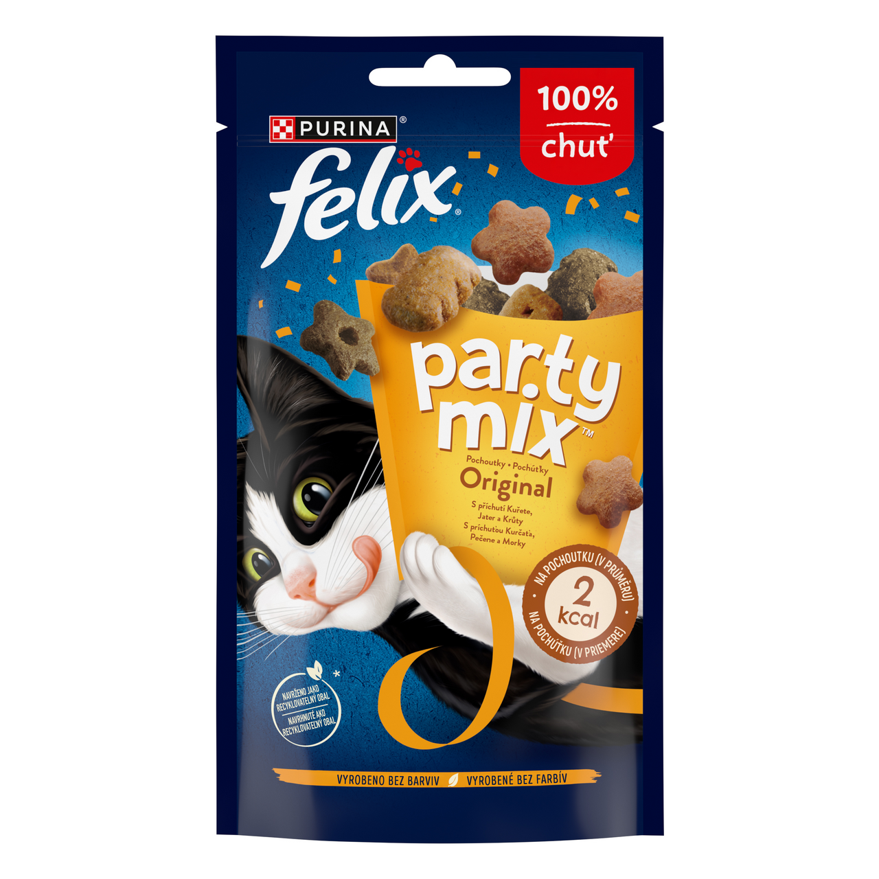 Felix Party Mix pamlsky pro kočky Original Mix 60 g