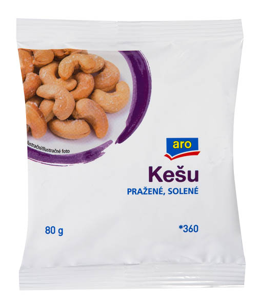 aro Pistácie pražené solené 12 x 80 g