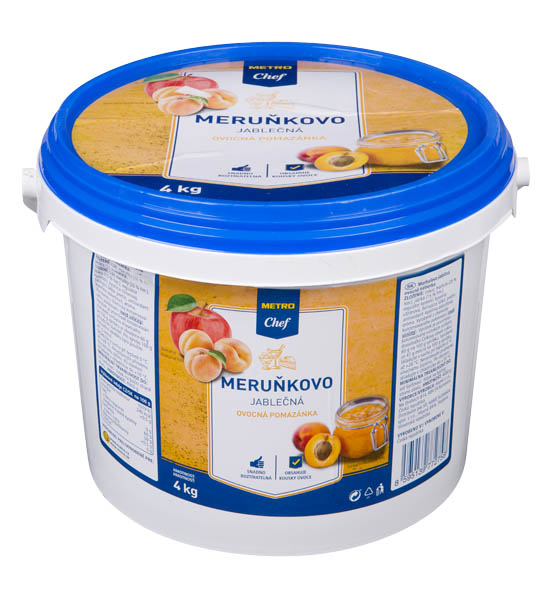 METRO Chef Pomazánka ovocná meruňka 4 kg kbelík