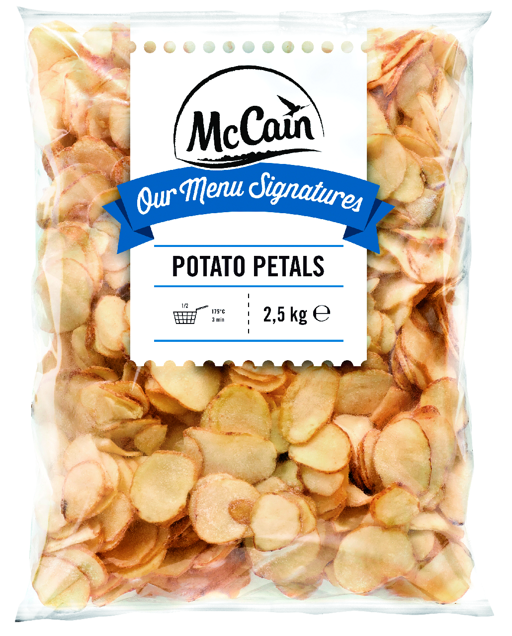 McCain Potato Petals mraž. 2,5 kg
