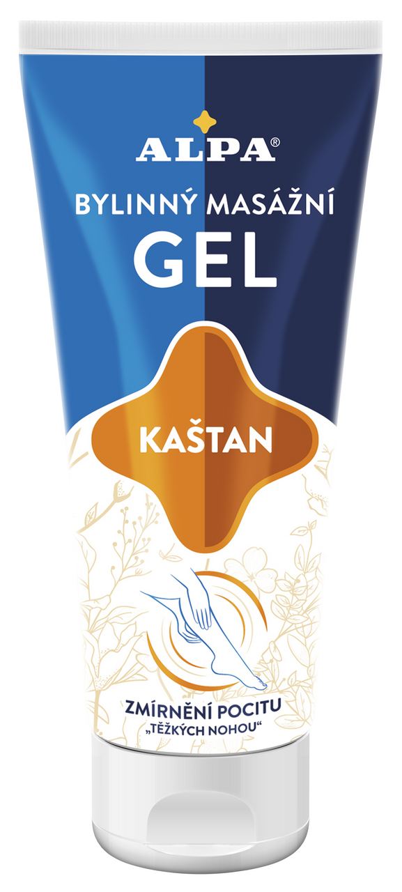 ALPA Masážní gel kaštan 100 ml