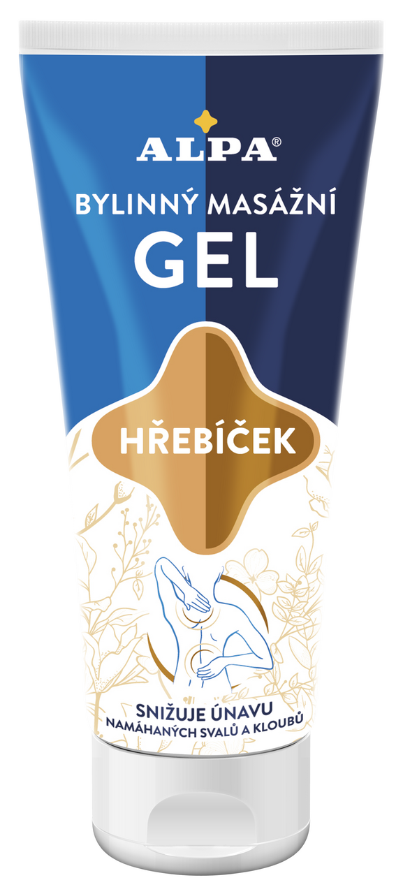 ALPA Masážní gel hřebíček 100 ml