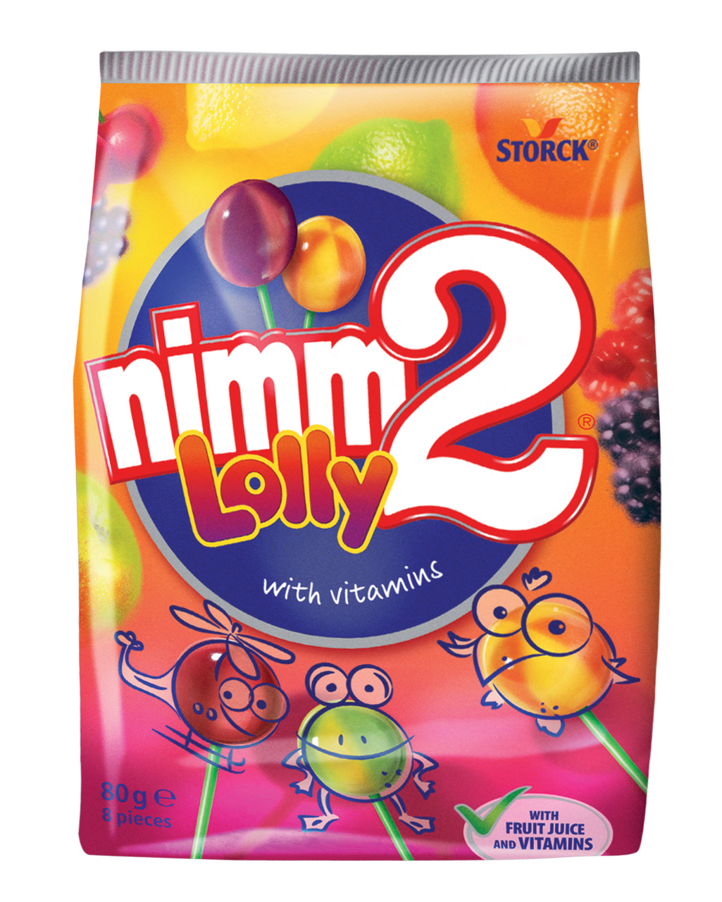 nimm2 Lolly lízátka 80 g
