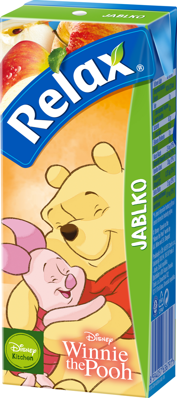 Relax Disney jablko nektar 27 x 200 ml