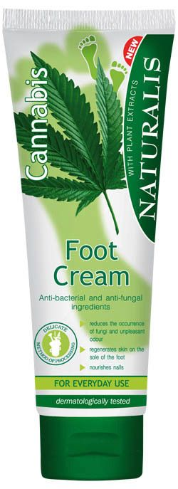 NATURALIS Krém na nohy Cannabis 125 ml