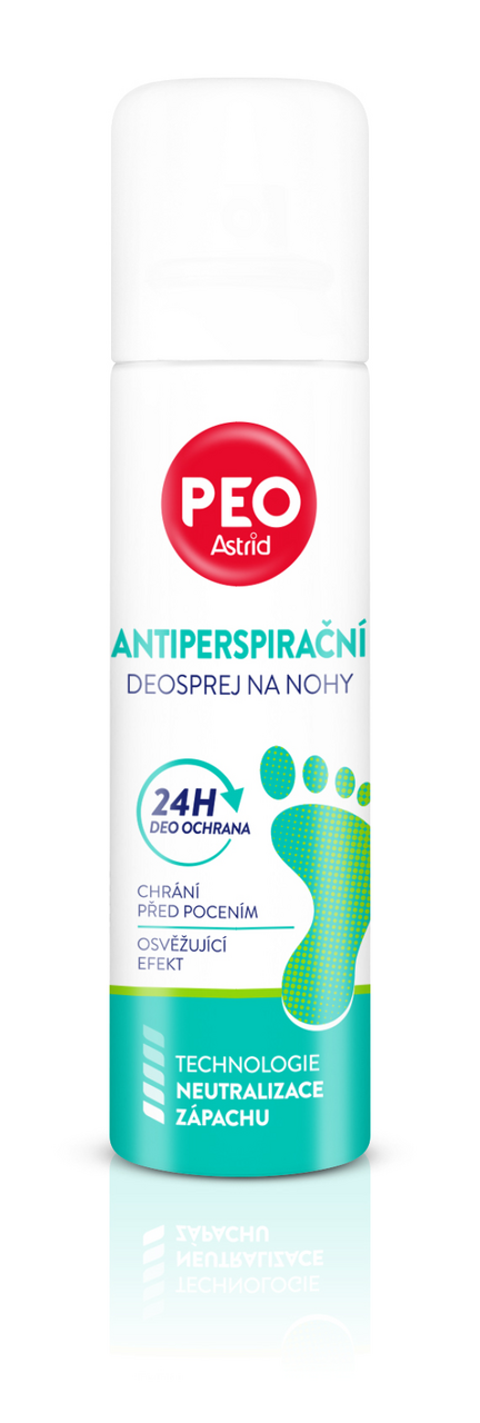 PEO Sprej na nohy antiperspirant 150 ml