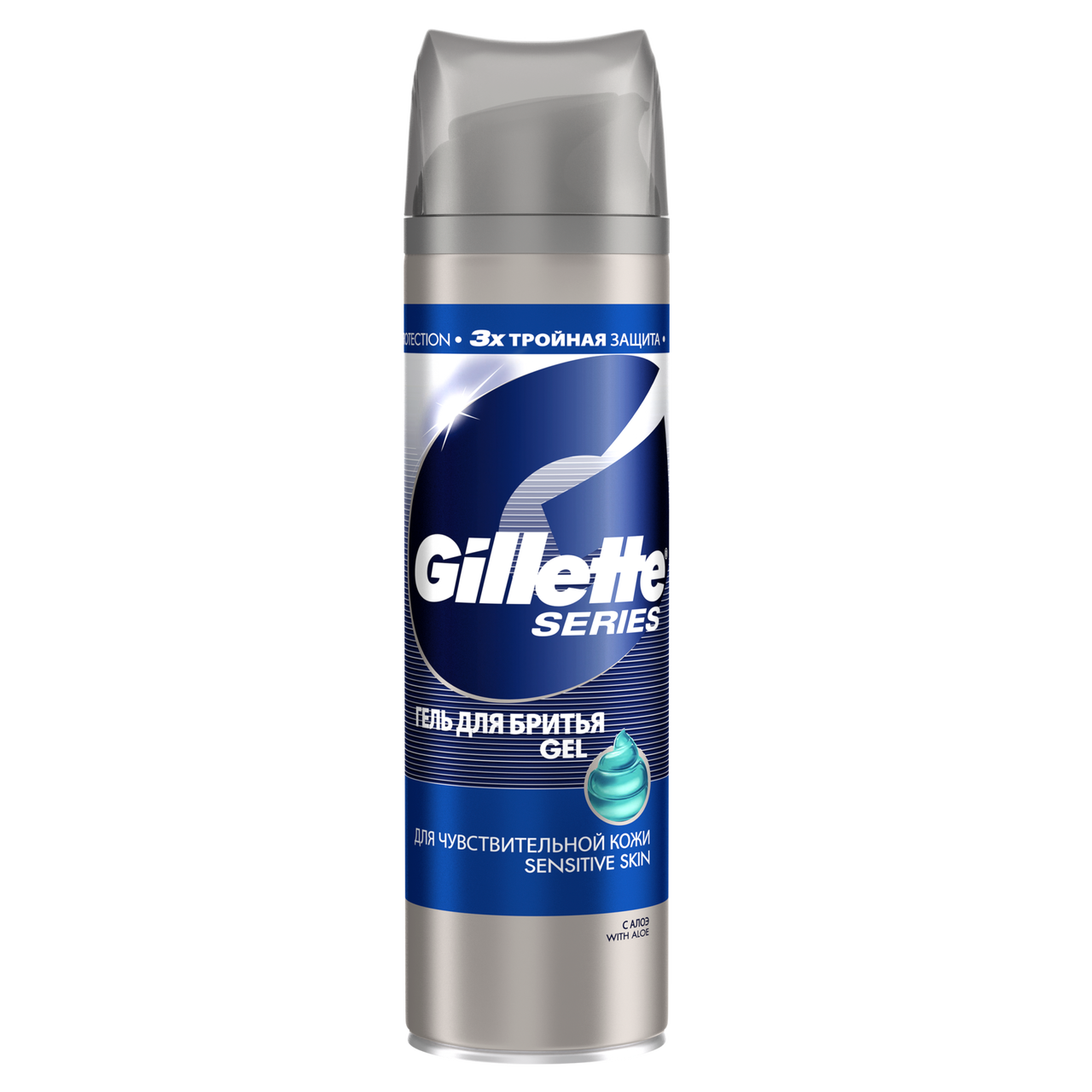Gillette Series Sensitive gel na holení 200 ml 