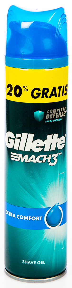 Gillette Mach3 Gel na holení Extra Comfort 200 ml