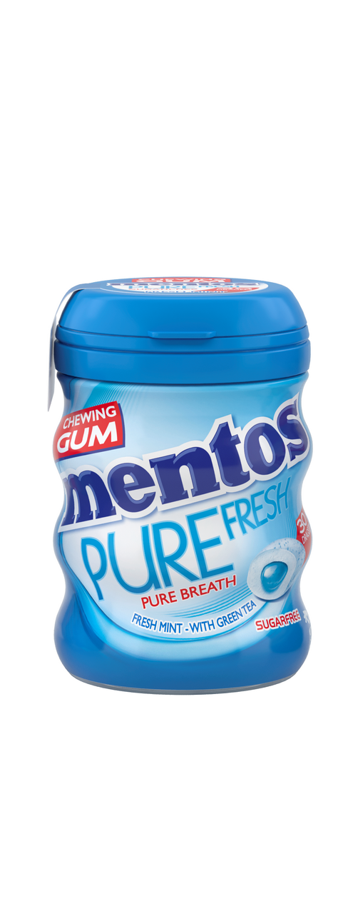 mentos Pure Fresh Mint Žvýkačky 6 x 60 g