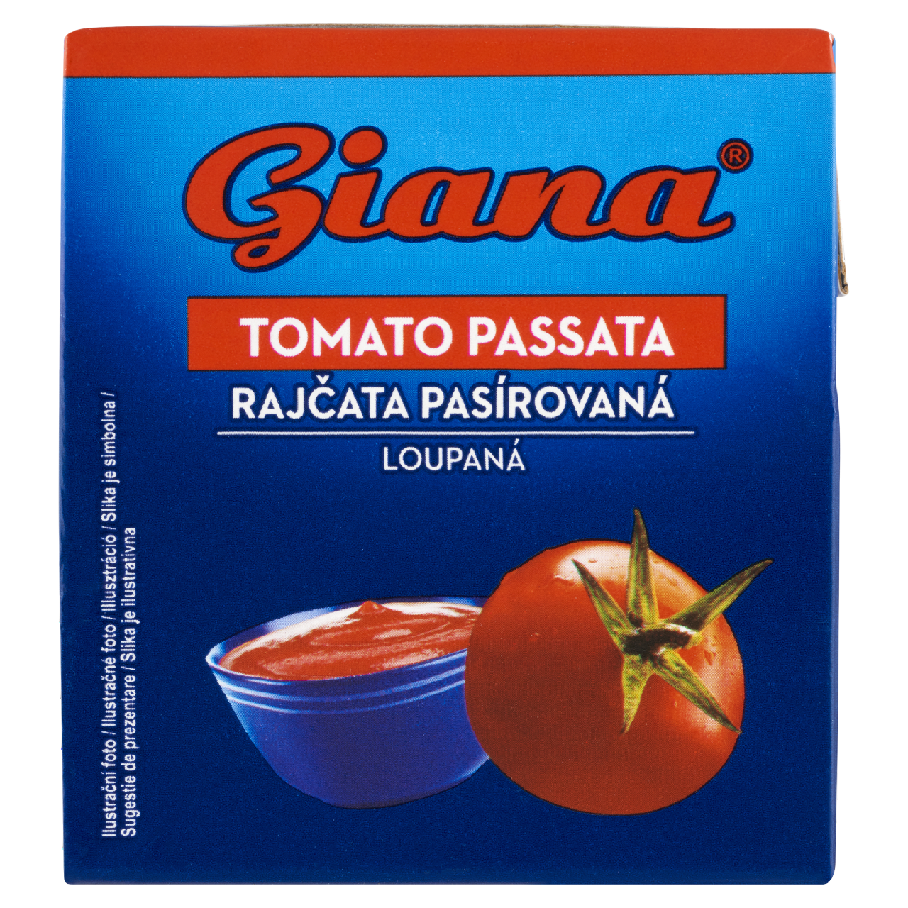 Giana Rajčata loupaná pasírovaná 4 x 500 g