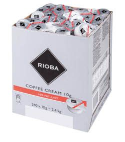 RIOBA Smetana do kávy 10% chlaz. 240 x 10 g