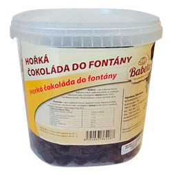 KOVANDOVI Čokoláda do fontány hořká 2 kg