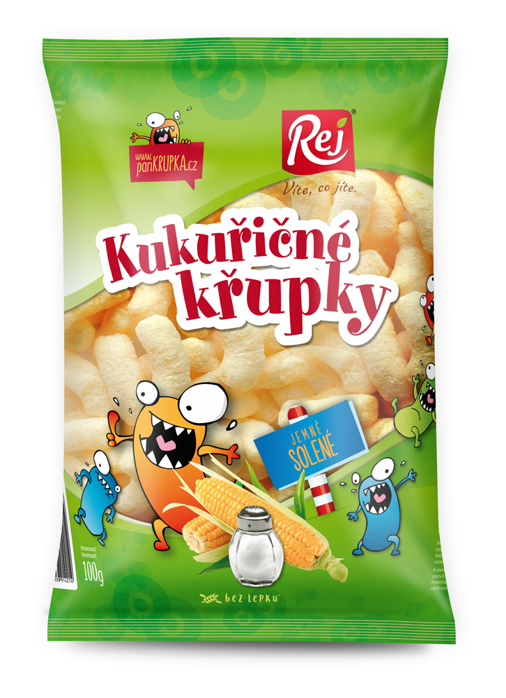 Kukuřičné křupky solené 100 g