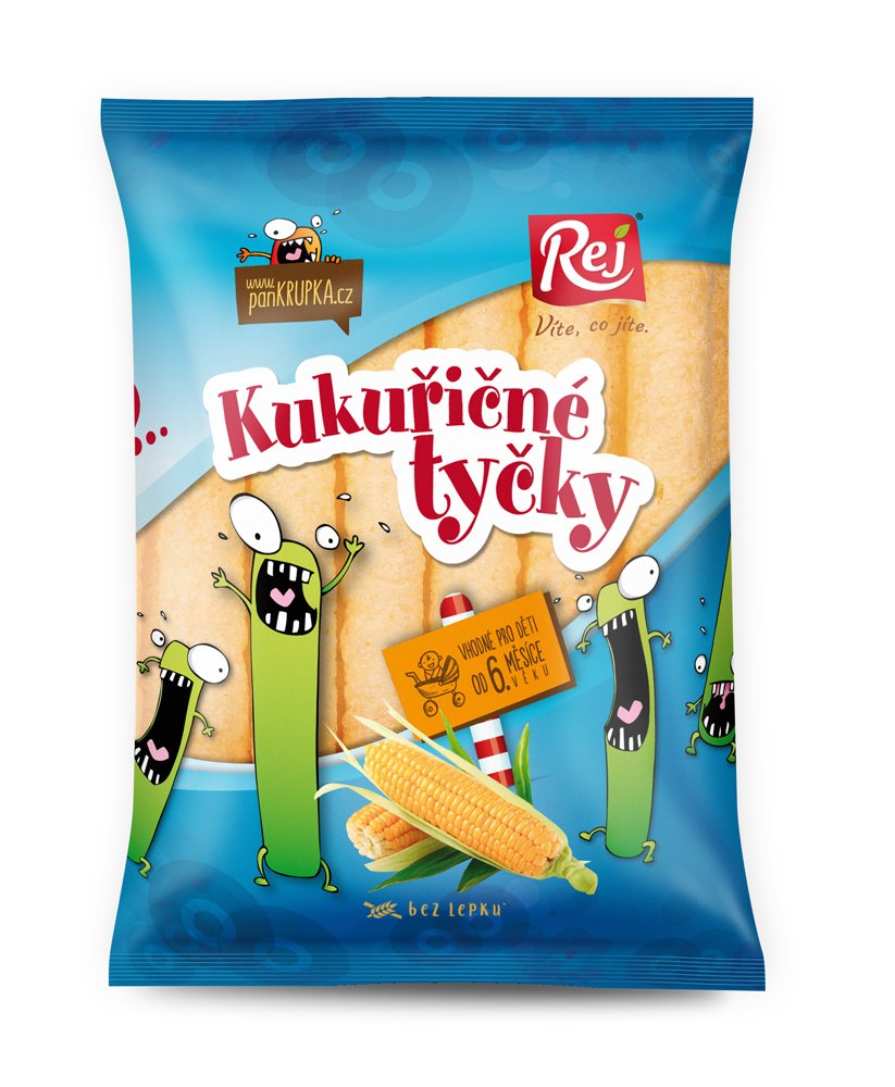 Kukuřičné tyčky 60 g