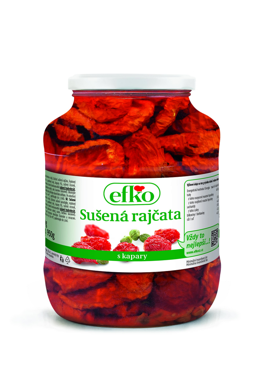 efko Rajčata sušená 1600 g