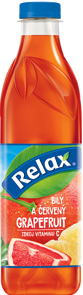 Relax Červený grep 100 % 6 x 1 l PET