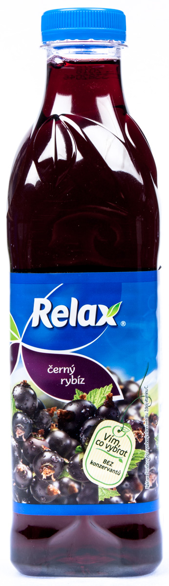 Relax Černý rybíz nektar 1 l PET