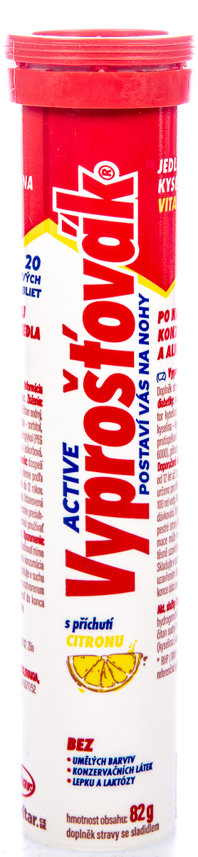 Vyprošťovák Active šumivé tablety 20 ks