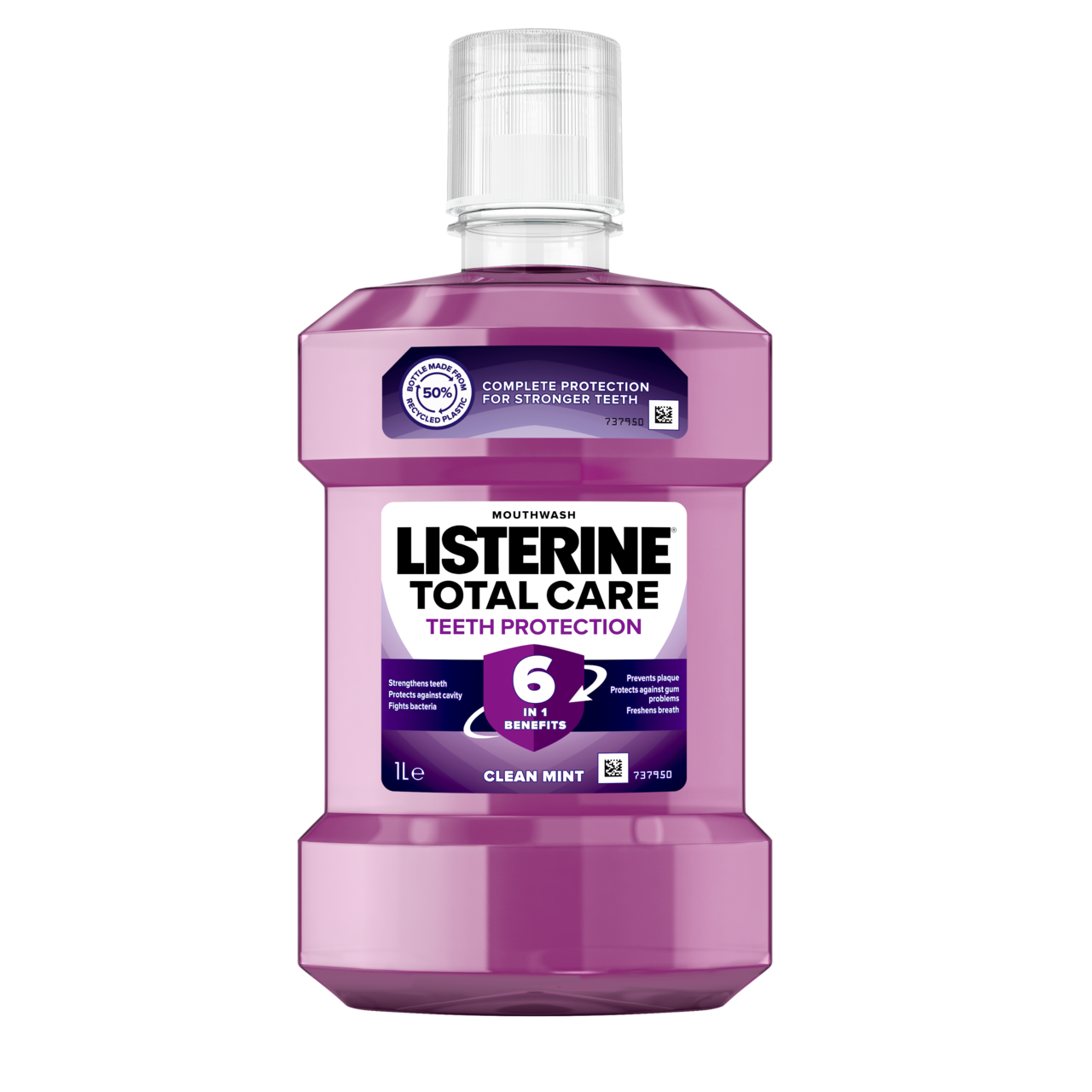 LISTERINE Total Care Clean Mint ústní voda 1 l