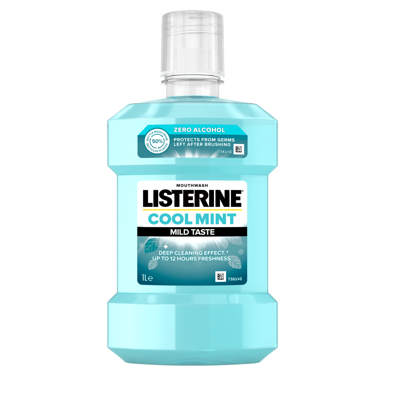 LISTERINE Zero Cool Mint Mild Taste ústní voda 1 l