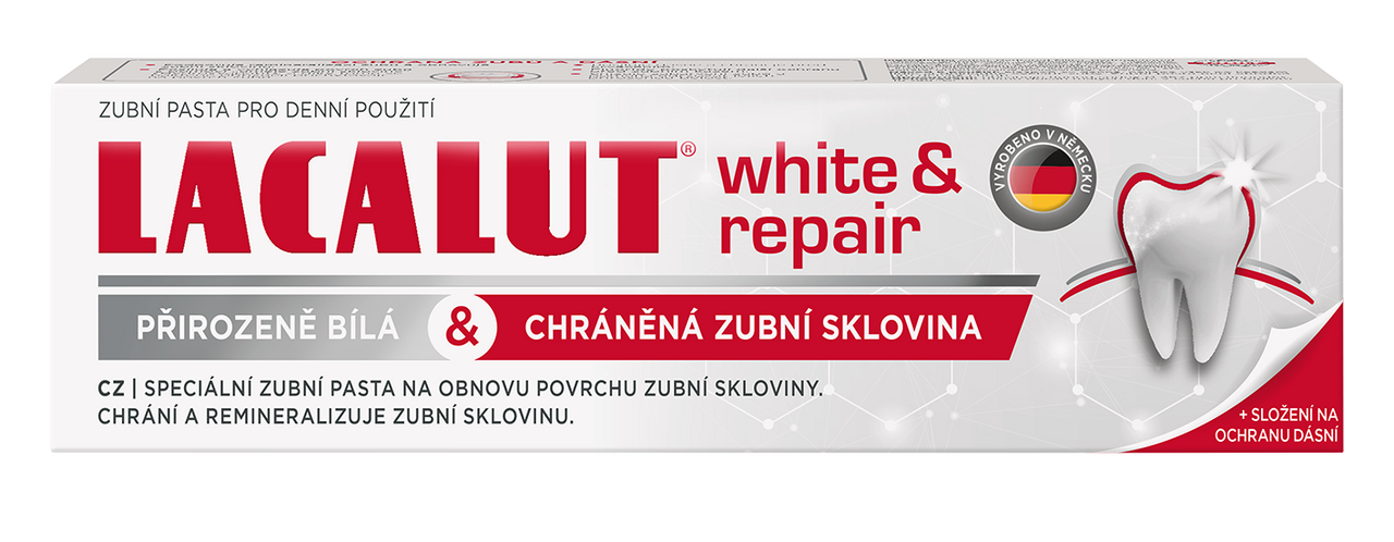 LACALUT White & Repair Zubní pasta 75 ml