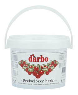 d'arbo Džem brusinkový extra 2 kg