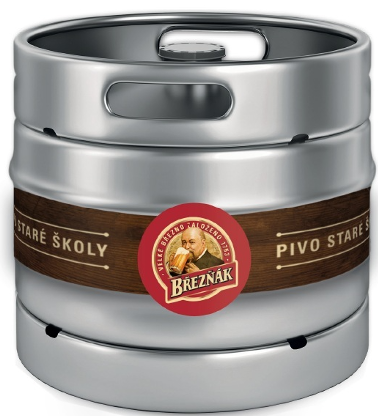 BŘEZŇÁK Pivo světlý ležák 30 l KEG