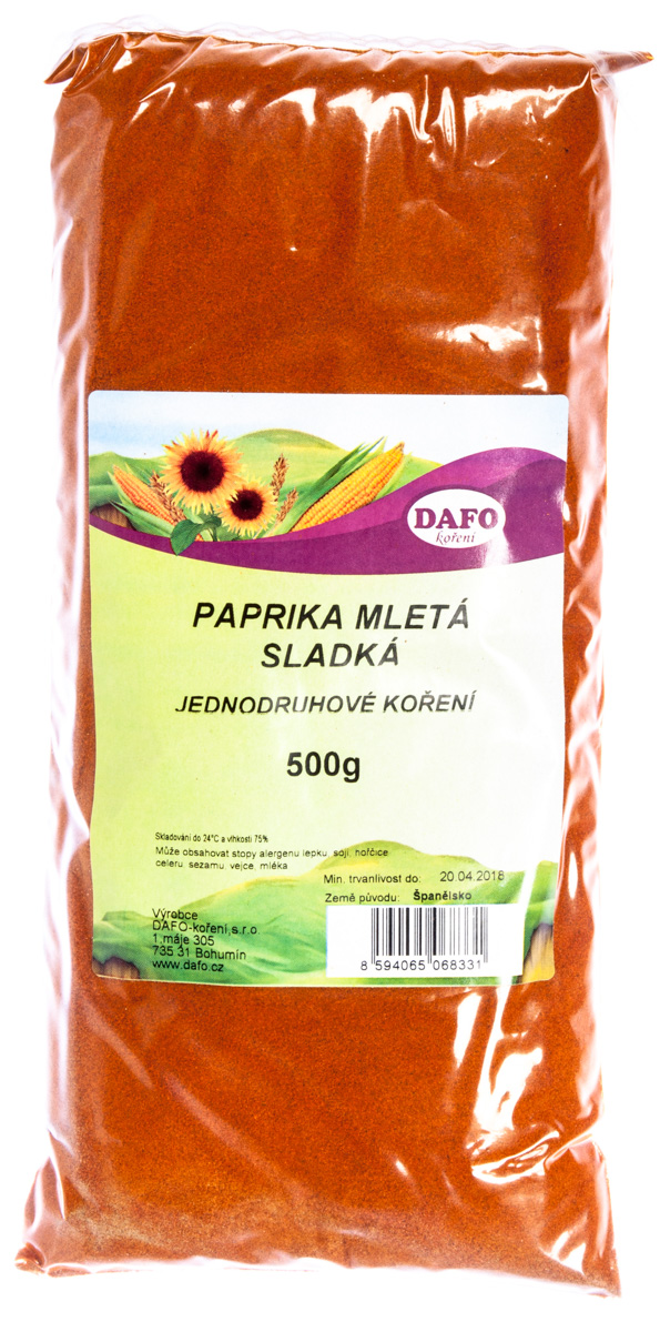 DAFO Paprika sladká mletá 500 g
