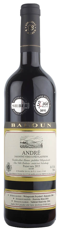 BALOUN André pozdní sběr 6 x 750 ml