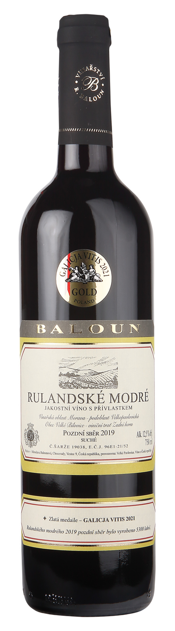BALOUN Rulandské modré pozdní sběr 750 ml