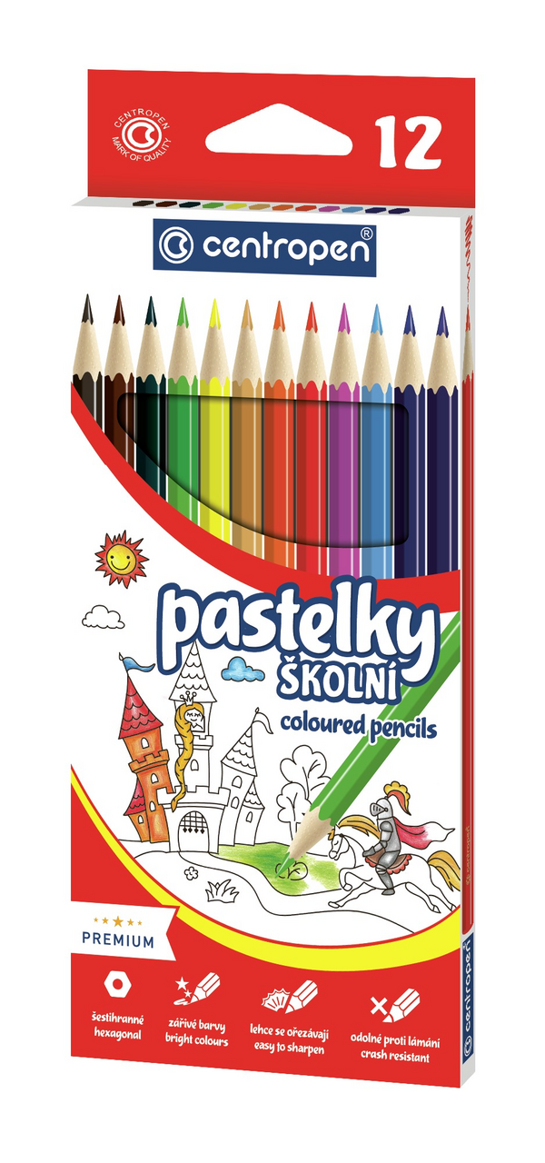 centropen Pastelky 12 ks