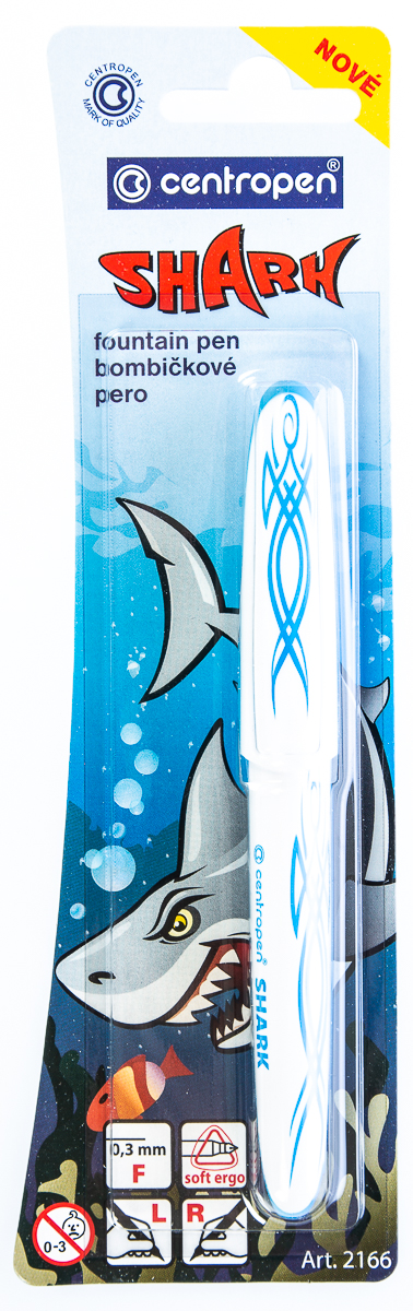centropen Pero bombičkové Shark BL 1 ks