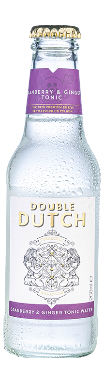 Double Dutch Tonic Cranberry / brusinka 4 x 200 ml