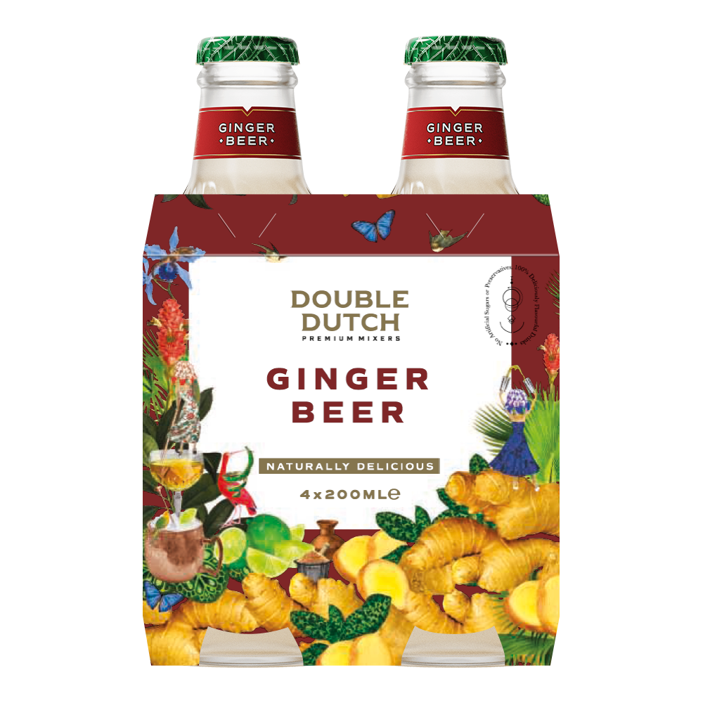 Double Dutch Ginger Beer 4 x 200 ml