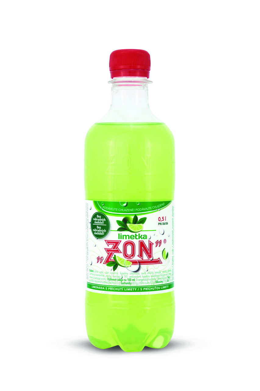 ZON Limetka 10 x 500 ml PET