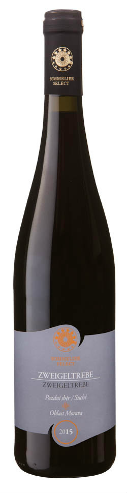 SOMMELIER SELECT Zweigeltrebe pozdní sběr 750 ml