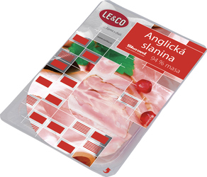LE & CO Anglická slanina Shaved plátky chlaz. 100 g
