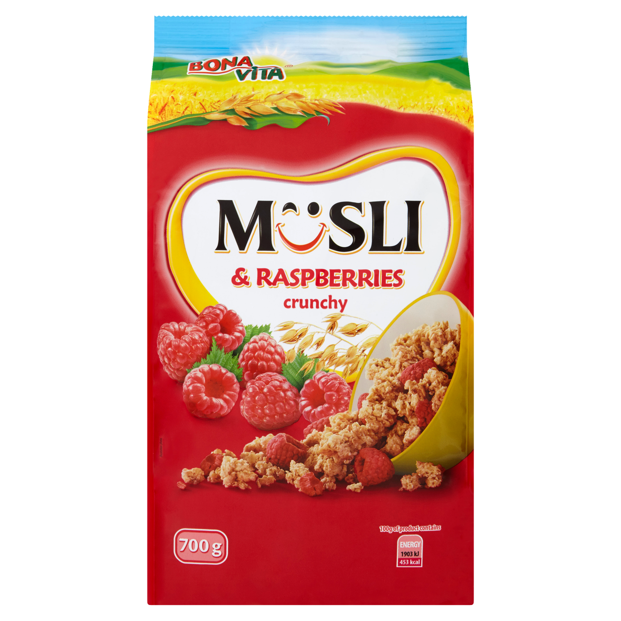 BONAVITA Müsli s malinami 700 g