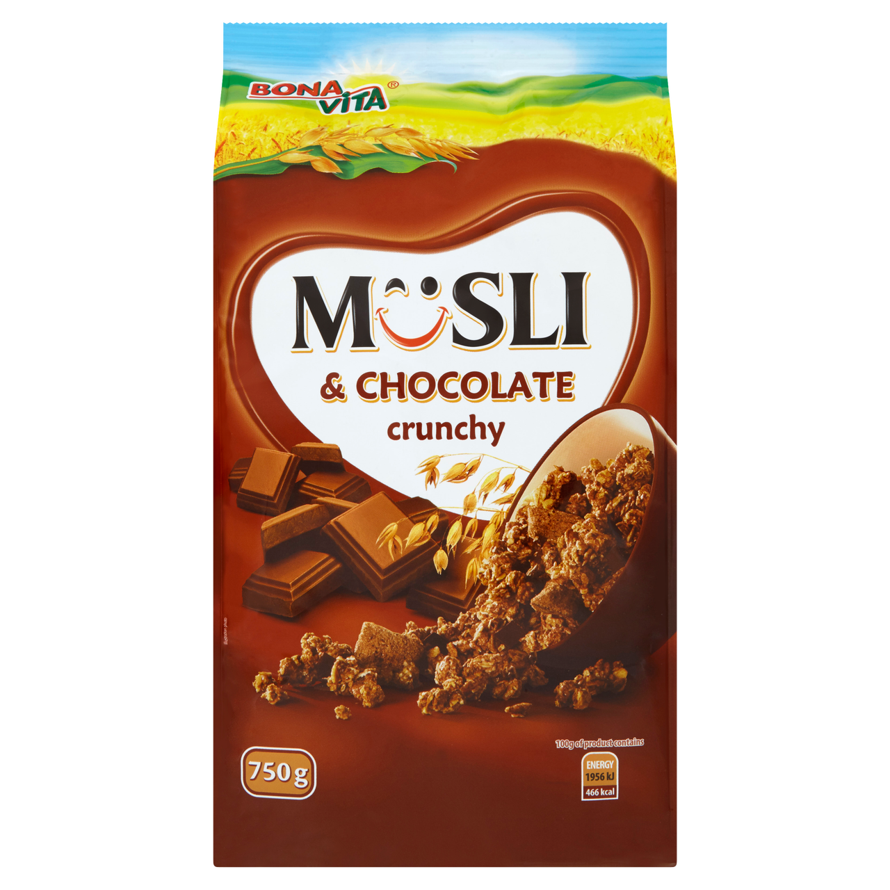 BONAVITA Müsli čokoládové 750 g