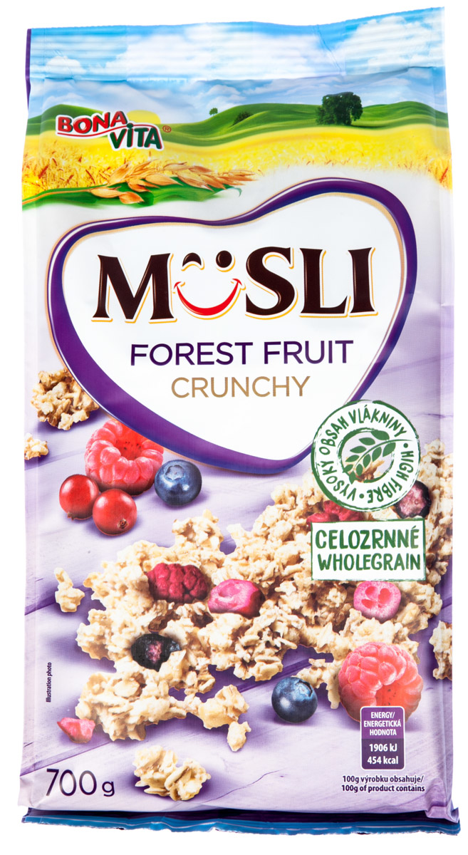 BONAVITA Müsli lesní ovoce 700 g