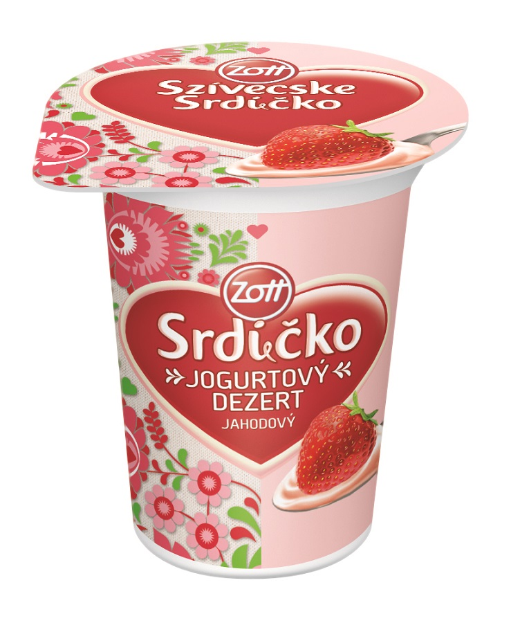 Zott Srdíčko jogurt ovocný chlaz. 20 x 125 g